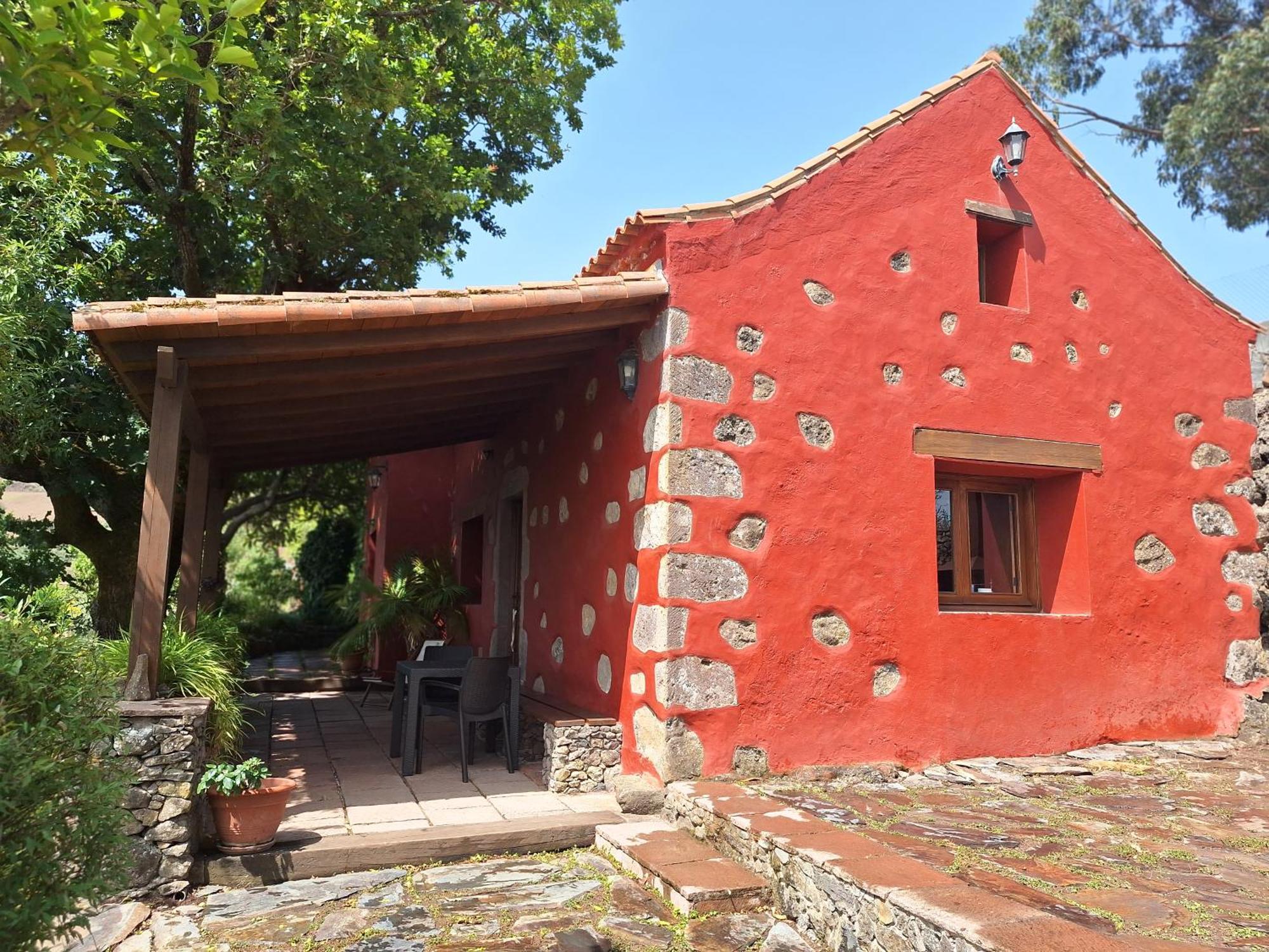 Casa Rural Con Piscina Privada El Roble Moya  Esterno foto