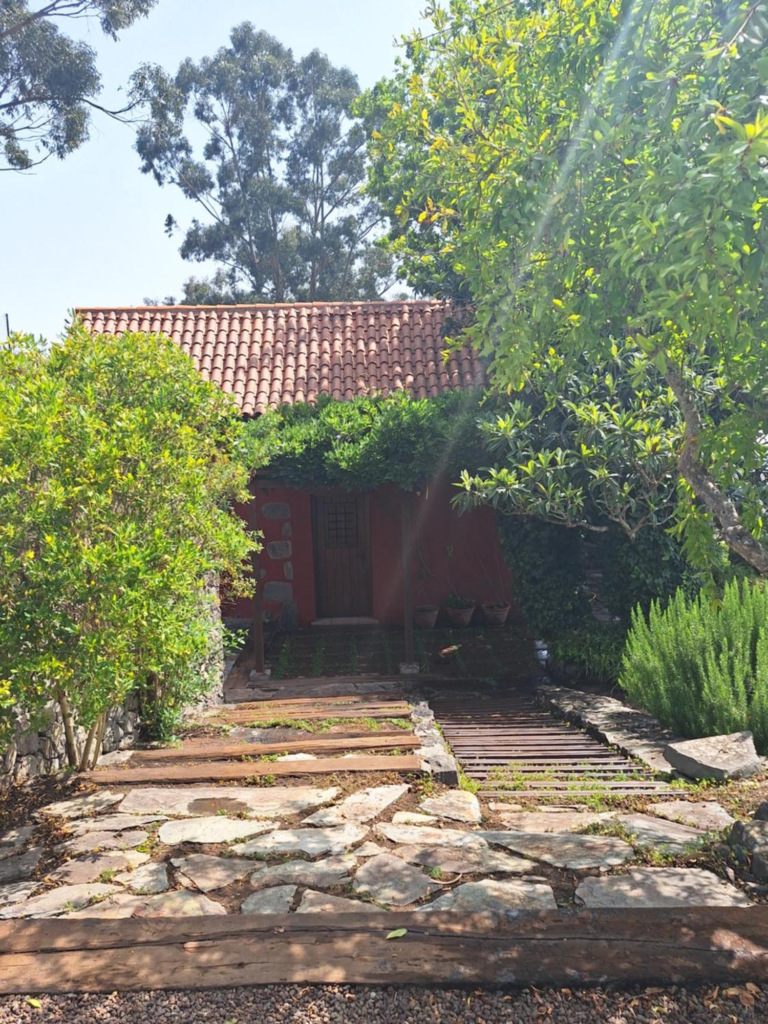 Casa Rural Con Piscina Privada El Roble Moya  Esterno foto