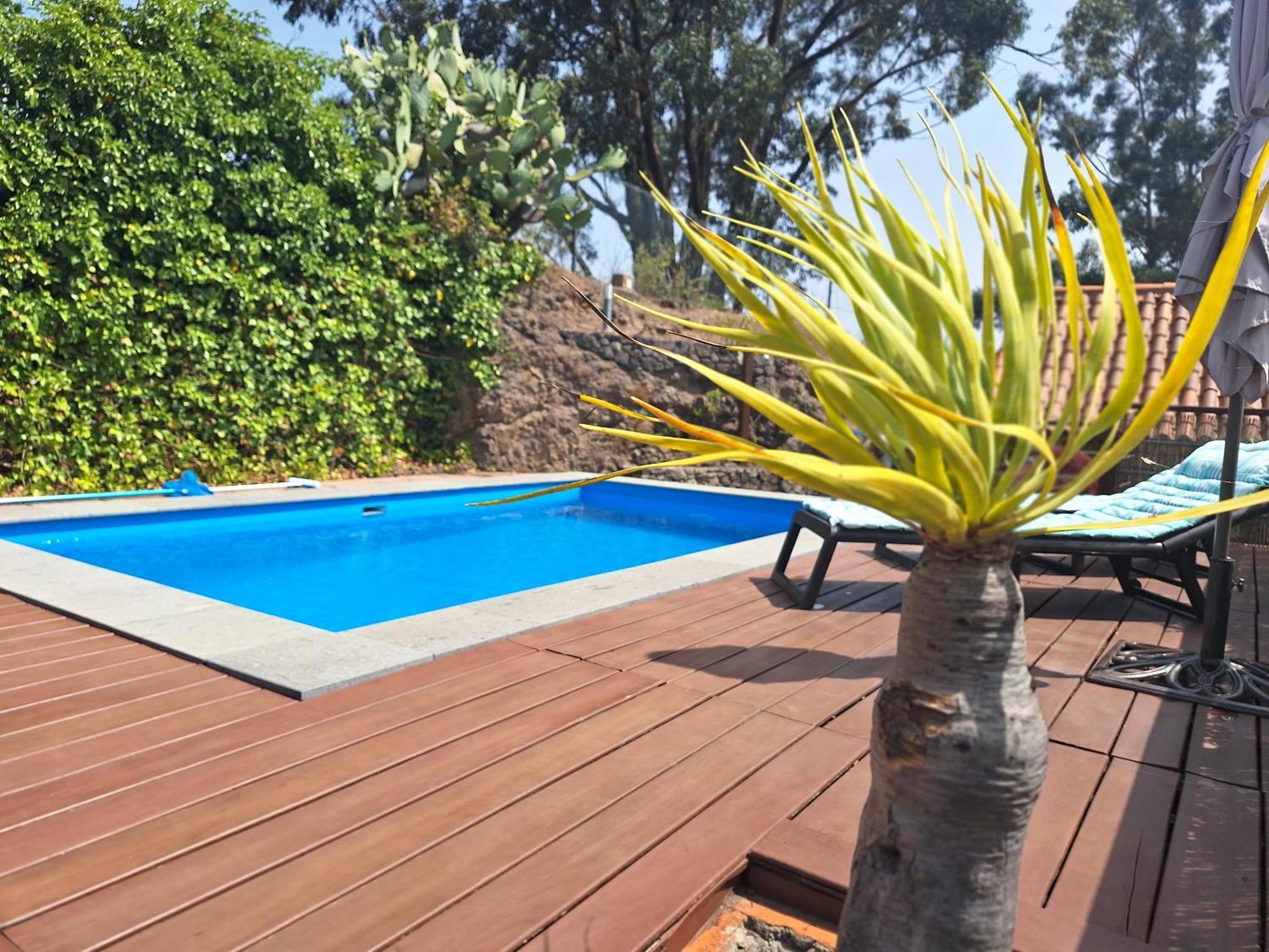 Casa Rural Con Piscina Privada El Roble Moya  Esterno foto