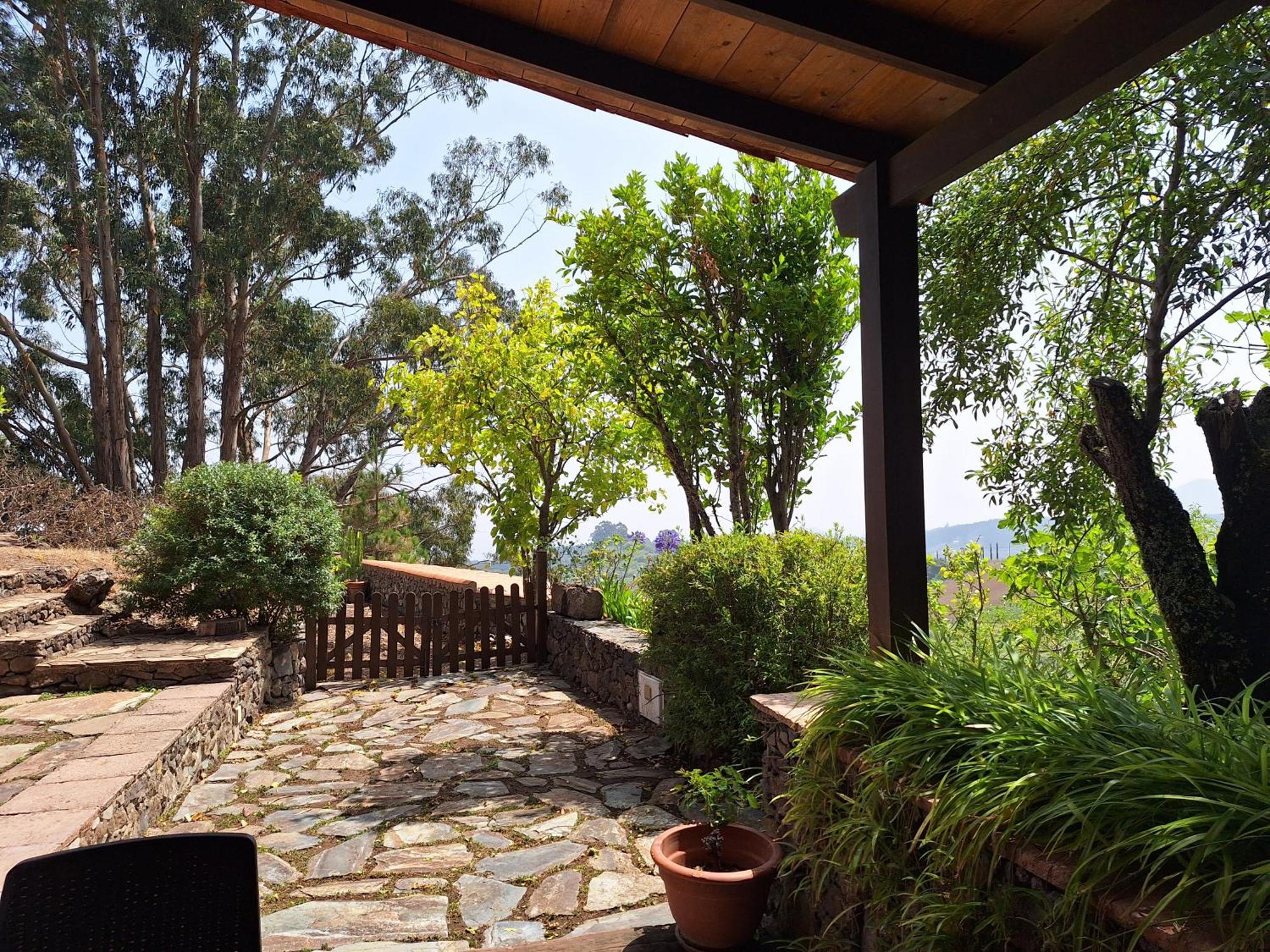 Casa Rural Con Piscina Privada El Roble Moya  Esterno foto